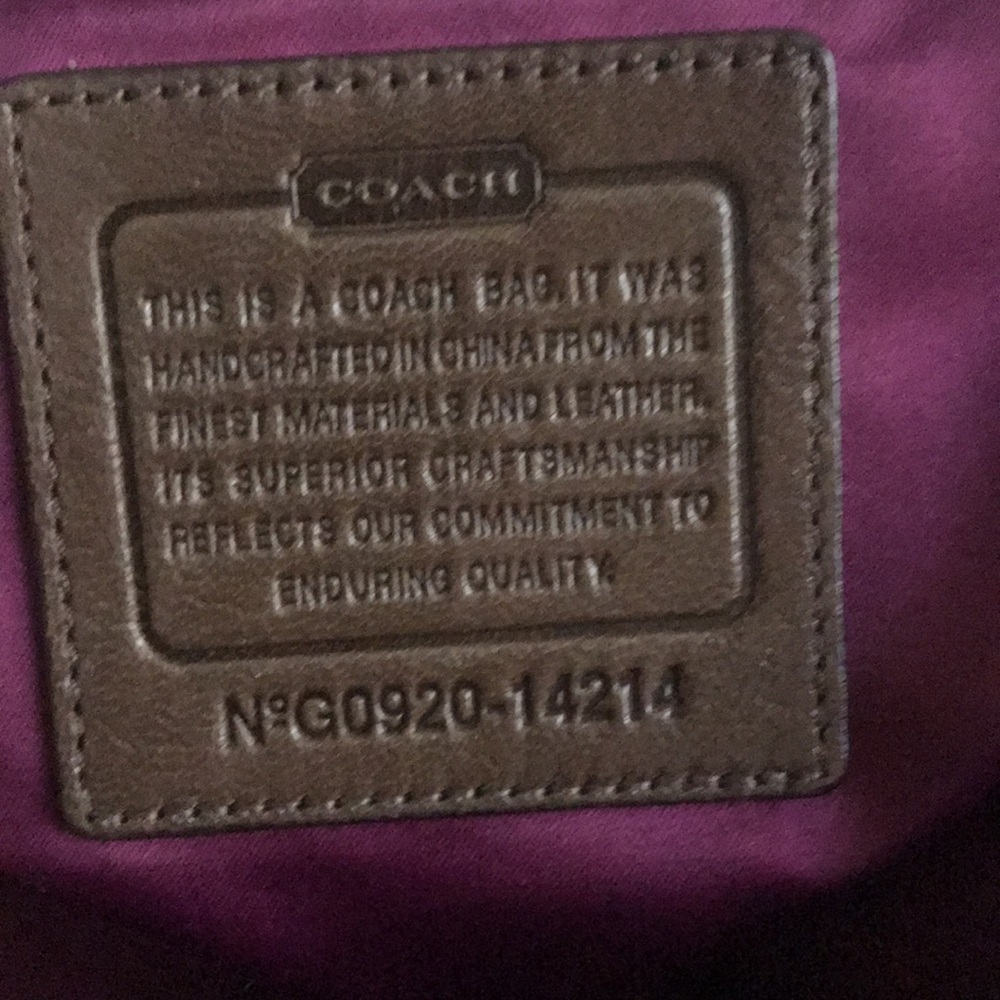 Beautiful unique Coach bag - Picture 11 of 17